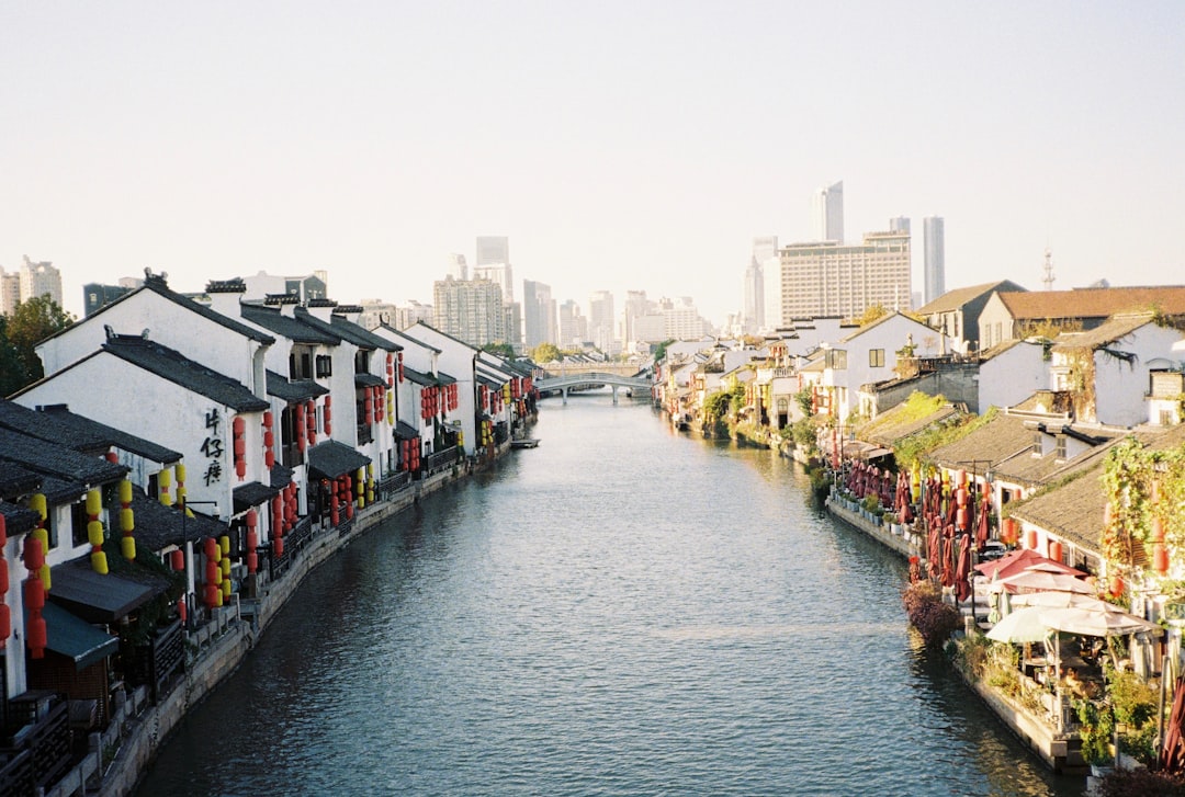 淮安里运河城市风光